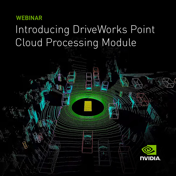 Webinar Replay: Point Cloud Processing on NVIDIA DriveWorks